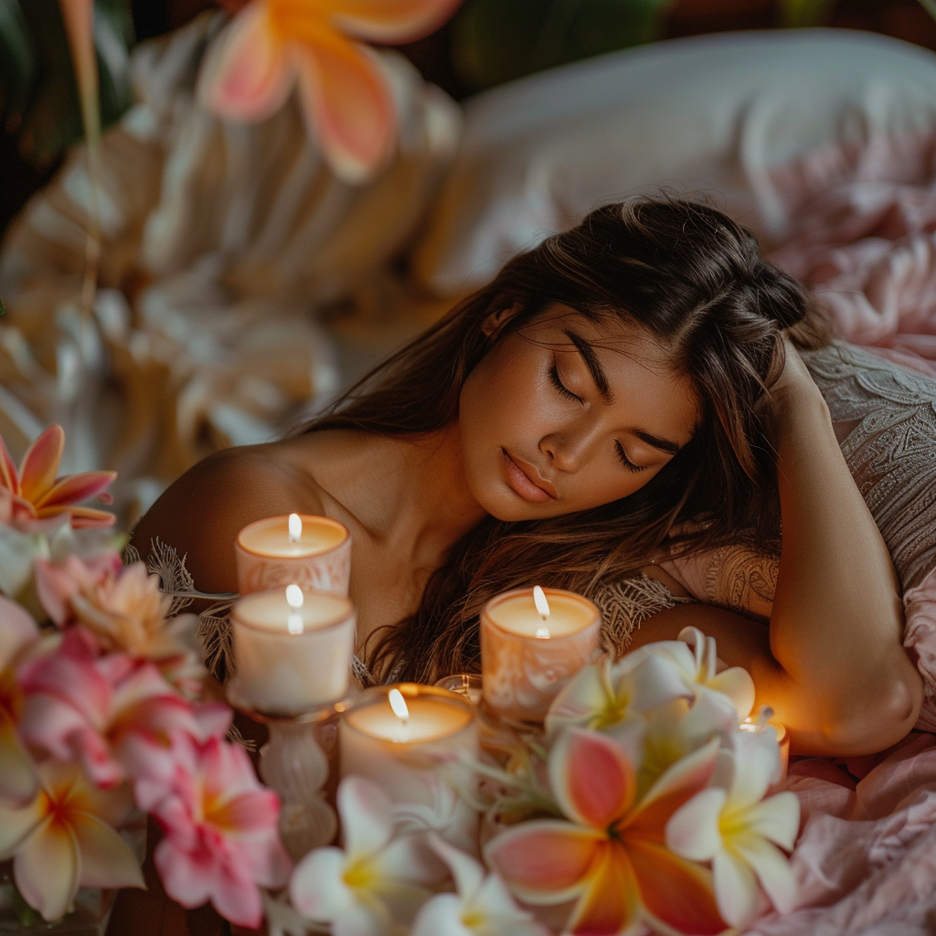 Tropical Tranquility: Enhancing Your Sleep with Exotic Fragrances, ✨ Wednesday Escape: Discover Tropical Scents for Relaxation and Sleep ✨🌴
