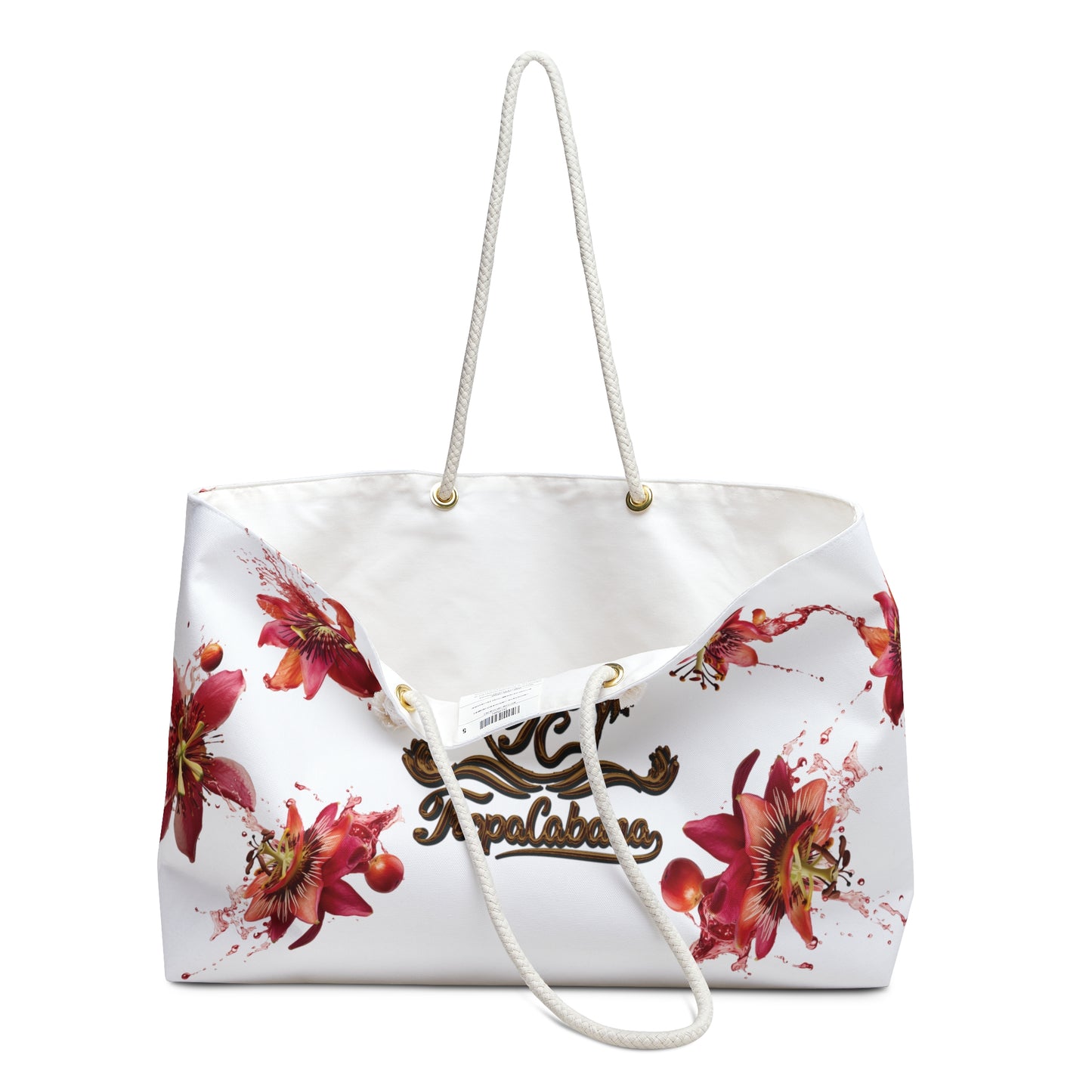 TropaCabana's Maracuja Flower Weekender Bag