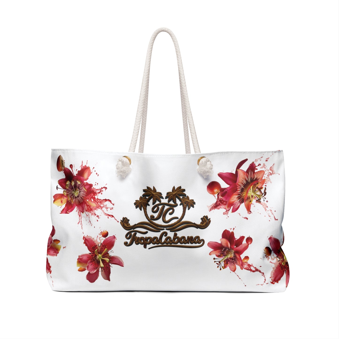 TropaCabana's Maracuja Flower Weekender Bag