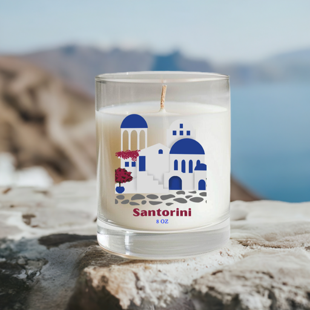 Santorini Candle